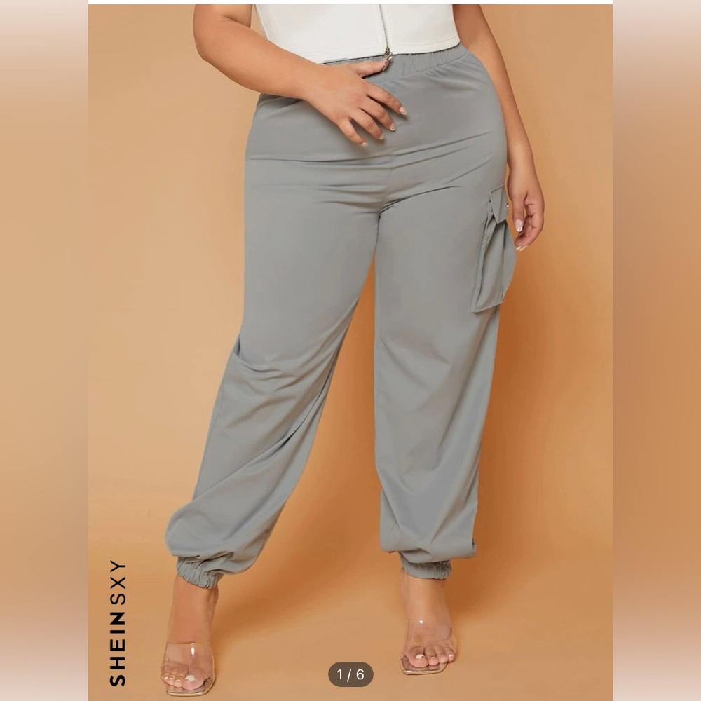 Elastic Waist Jogger Cargo Pants
